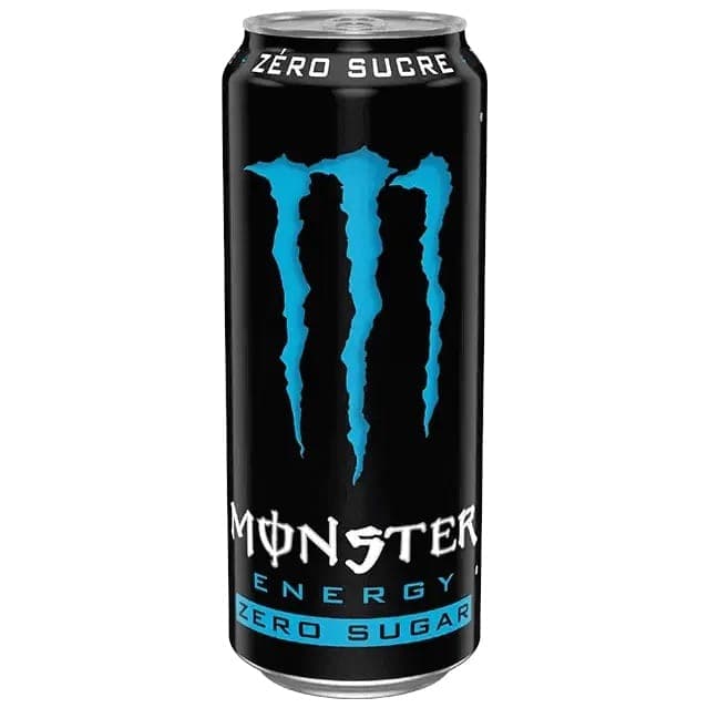 Monster Energy Zero Sugar – مشروب طاقة خالٍ من السكر 500ml