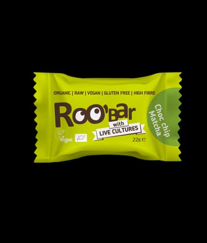 roo bar matcha chocolat