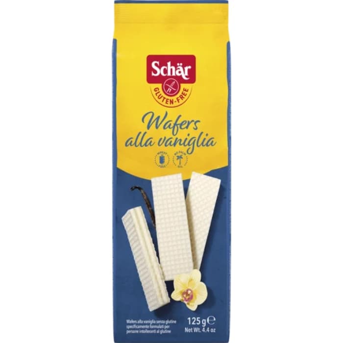Wafers à la vanille – Sans Gluten – Schar – 125g