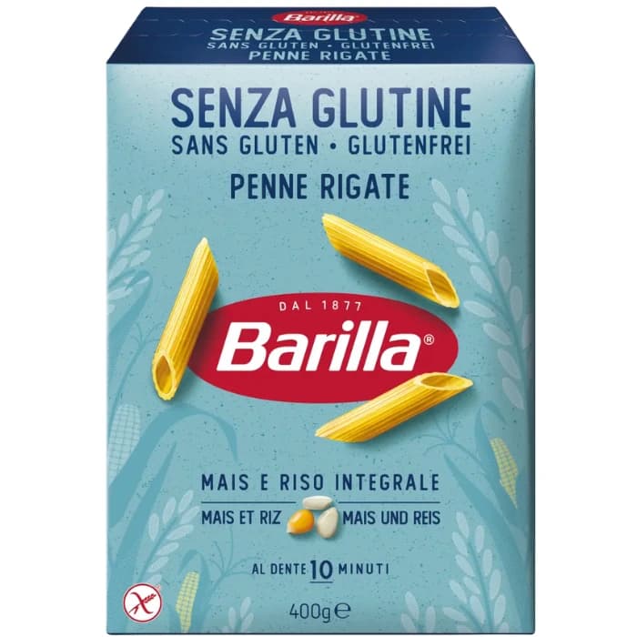 Penne Rigate sans gluten – Barilla – 400g