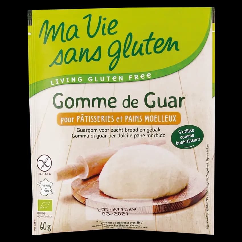 Ma Vie Sans Gluten – Gomme de Guar Bio 60g