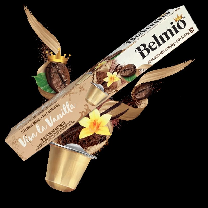 Belmio Viva La Vanilla – 10 Capsules Aluminium (52g)