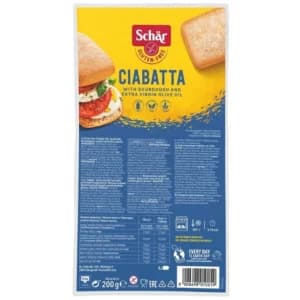 Ciabatta – Schär 200g (Sans gluten)
