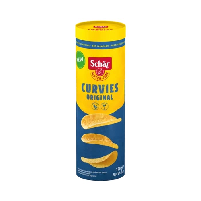 Curvies Chips Original Schär 170g (Sans Gluten)