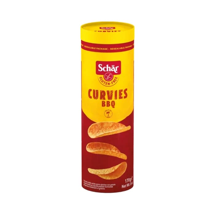 Schär Curvies BBQ Crisps 170g (Gluten-free)