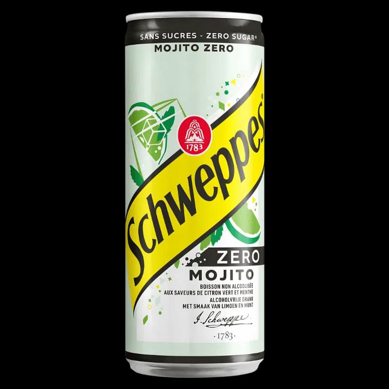 Schweppes «Zéro Mojito» بدون سكر 330 ml