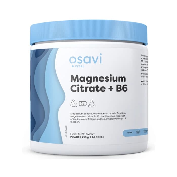 Osavi – Magnésium Citrate + Vitamine B6 – Poudre 250 g