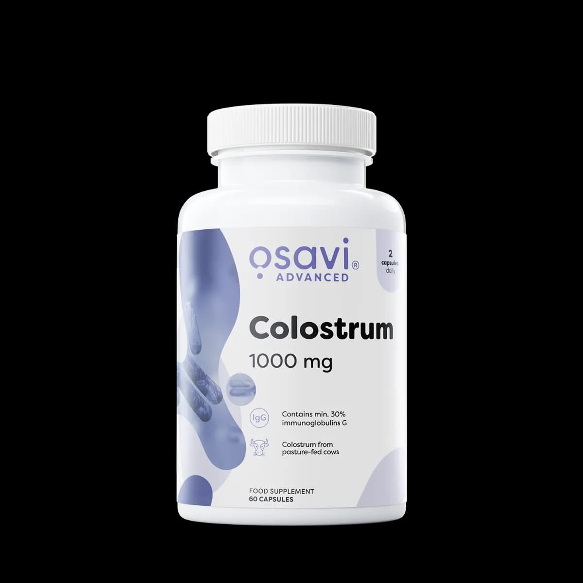 1000 mg Colostrum (≥30% IgG) – 120 capsules | Osavi Advanced