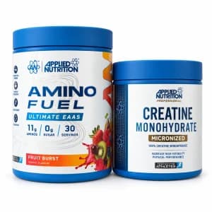 Pack Applied Nutrition : Amino Fuel Fruit Burst et Créatine Monohydrate 250 g