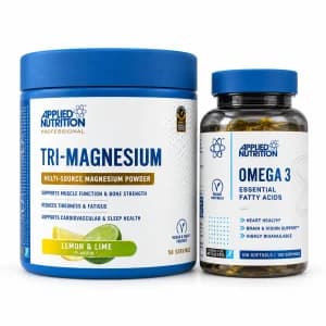 Pack Applied Nutrition : Tri-Magnesium Lemon & Lime et Oméga 3 — photo retouchée du dépôt