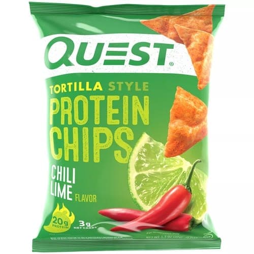 Quest Nutrition، رقائق البروتين على طريقة التورتيلا، بنكهة الفلفل الحار والليمون، 32g.