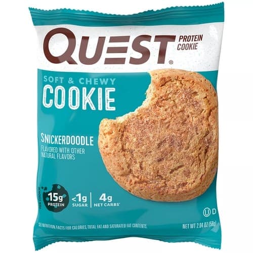 Quest Nutrition، Cookie Protéiné، Snickerdoodle 59g.