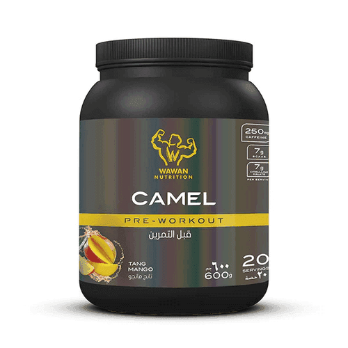 Wawan Nutrition, Camel, Pre-Workout, Tang Mango, 600g