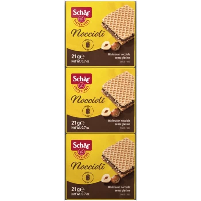 Wafers aux Noisettes – Schar – 63g