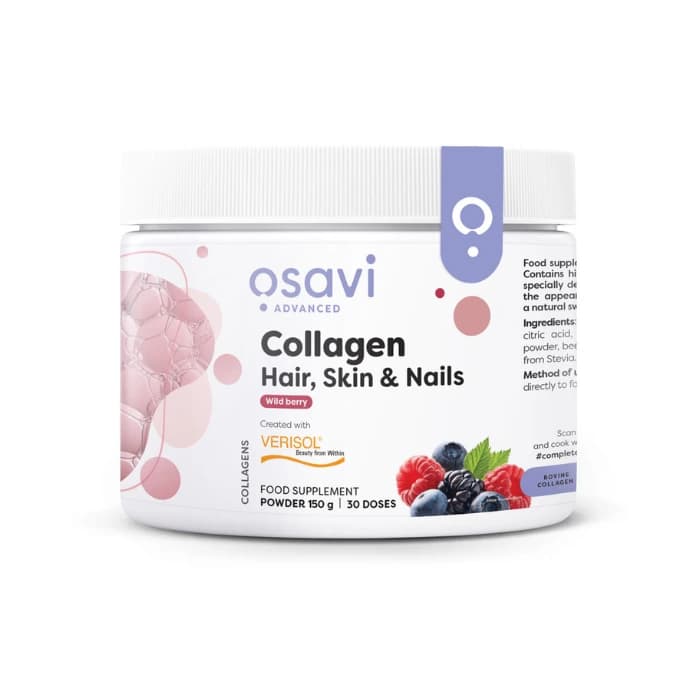 Collagen Hair, Skin & Nails Osavi – Wild Berry 150 g
