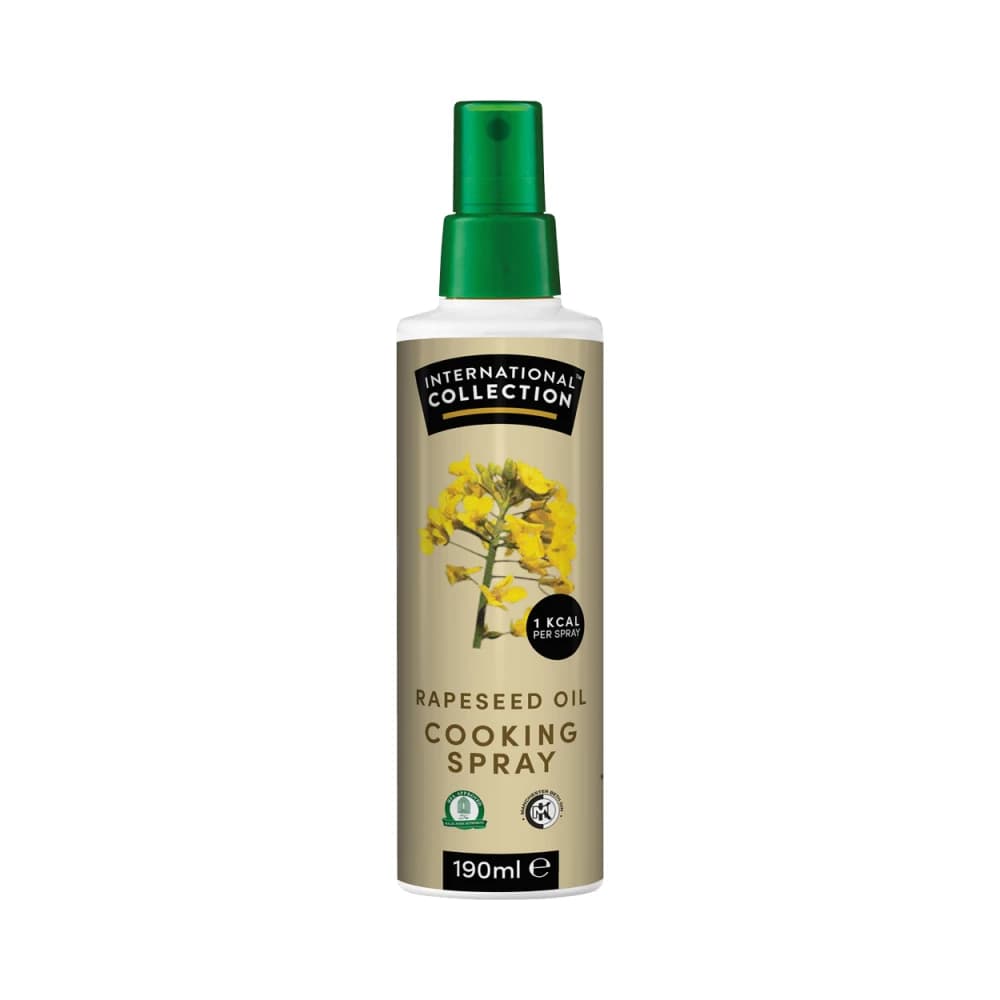 رذاذ الطهي بزيت الكولزا – 1 kcal بالرذاذ – International Collection 190ml