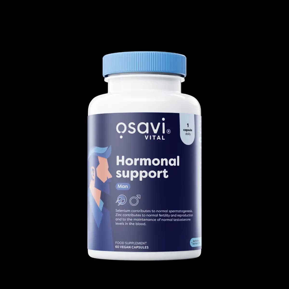 Hormonal Support Man – Osavi – 60 gélules
