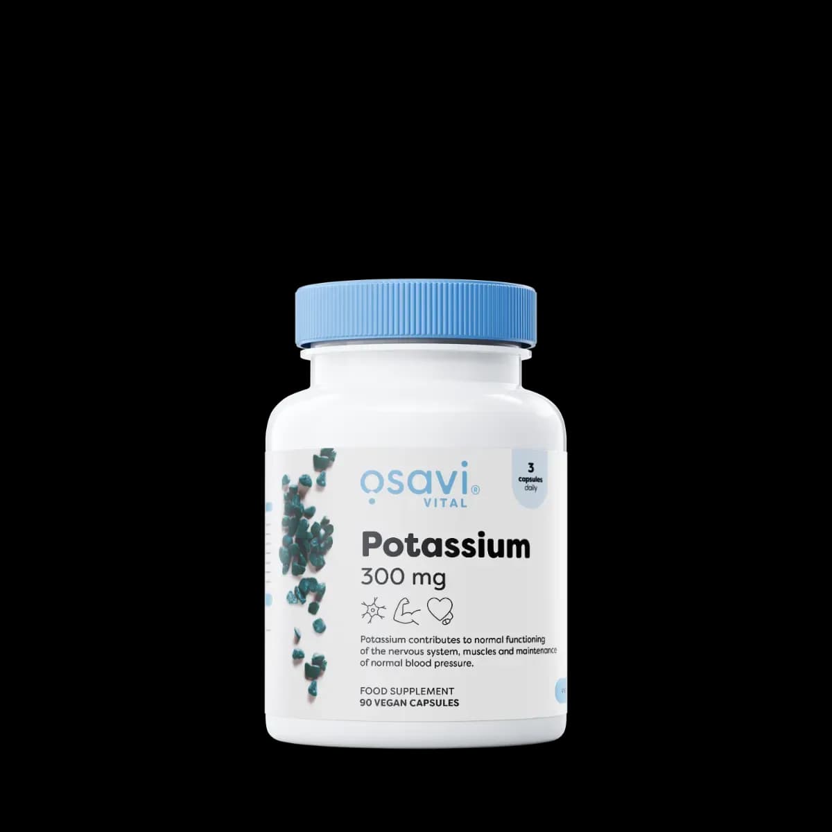 Potassium 300 mg – Osavi – 180 gélules