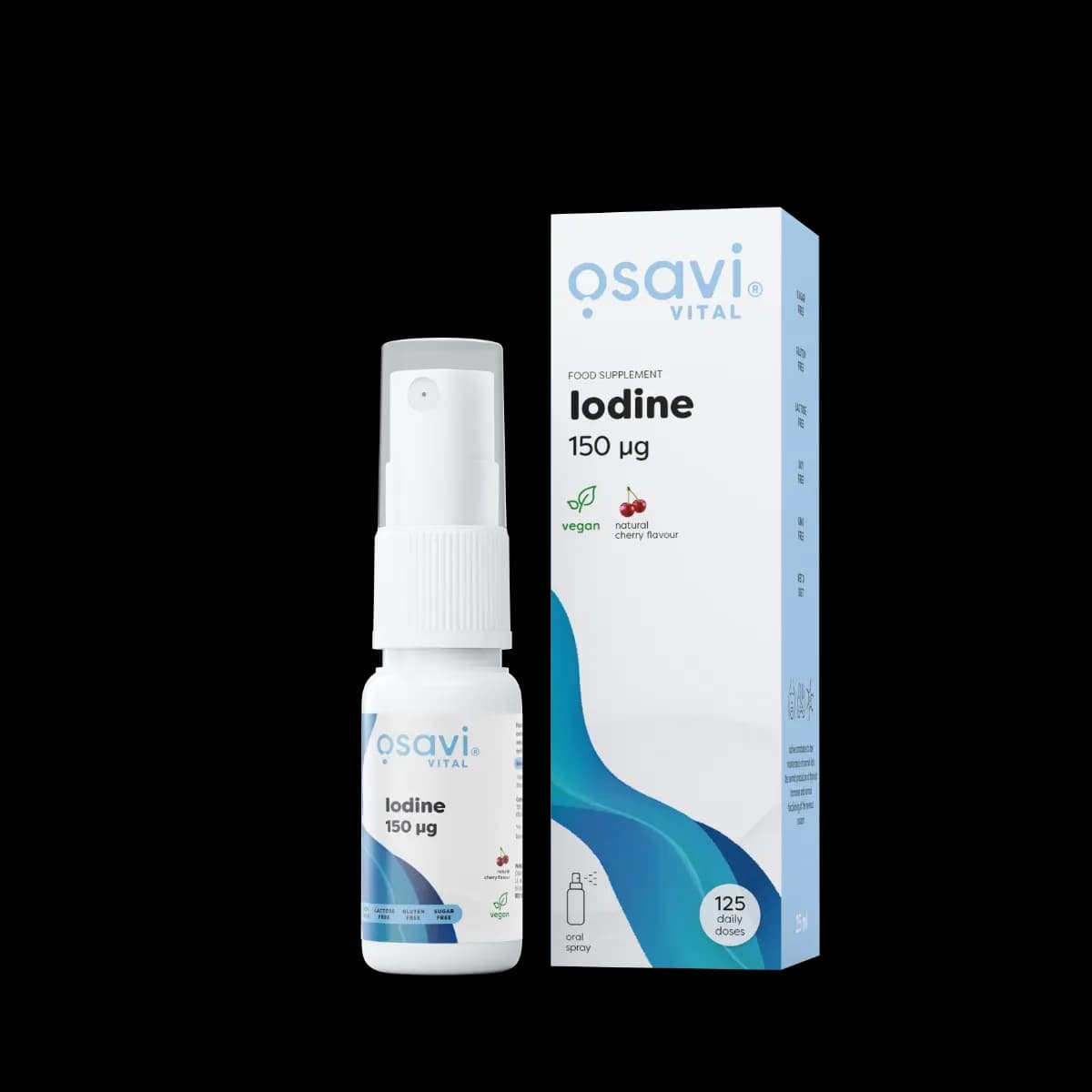 بخاخ اليود الفموي – Osavi – بنكهة الكرز – 25ml بخاخ – 25 ml