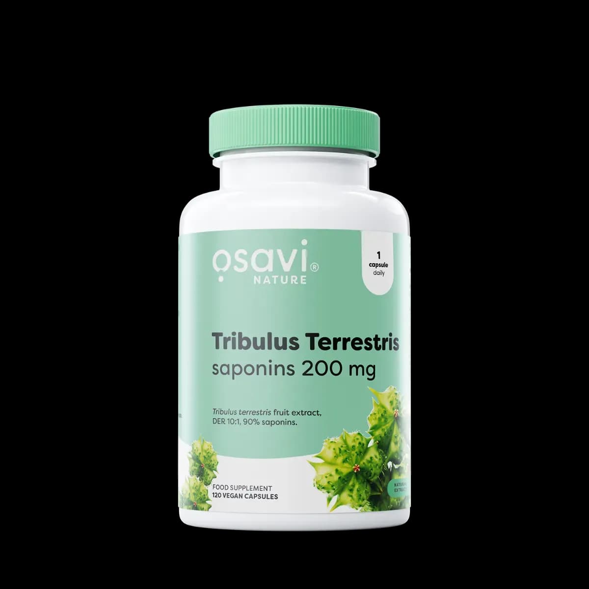 Tribulus Terrestris Saponins 200 mg – Osavi – 120 كبسولات