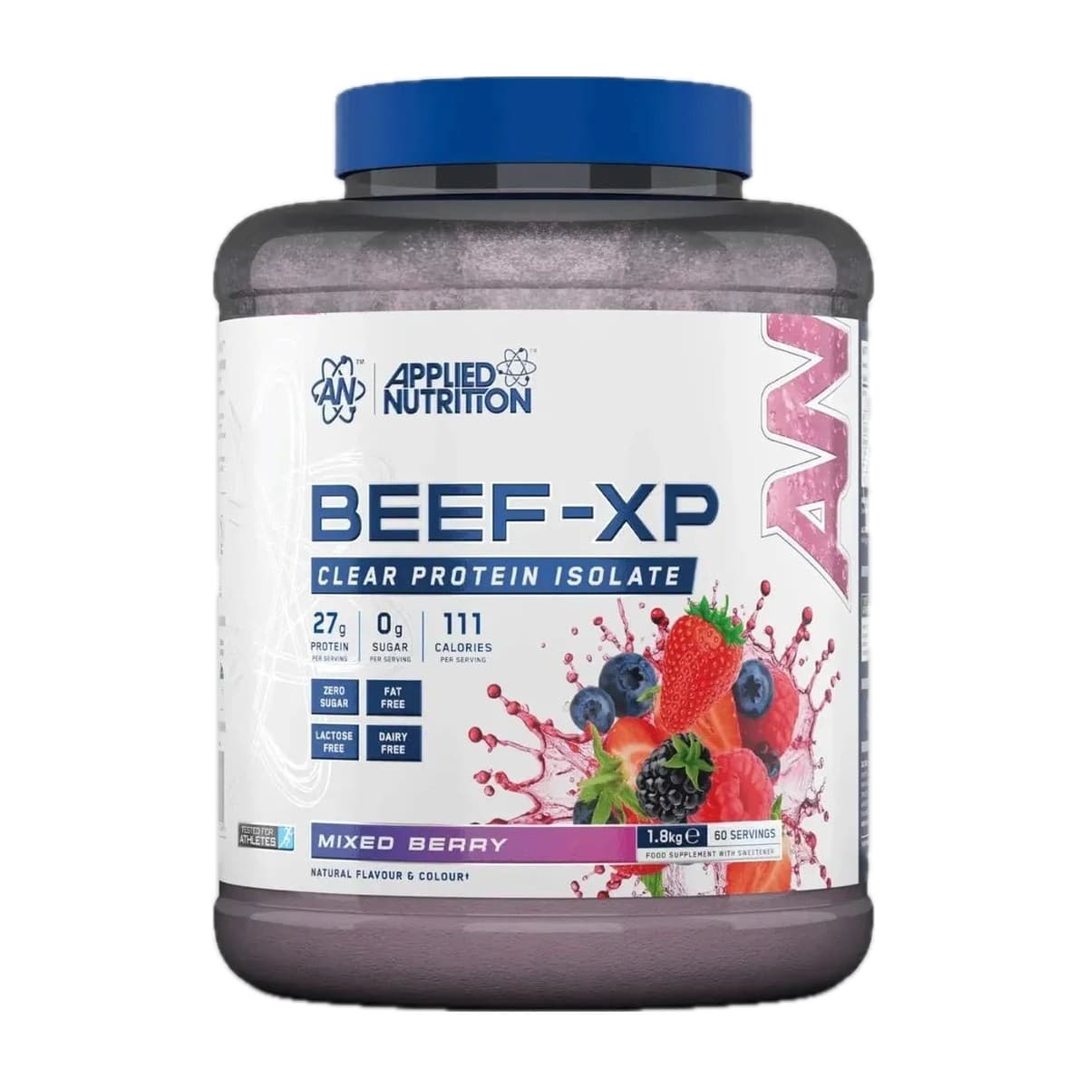 Applied Nutrition Beef XP Isolat de Protéine de Bœuf Mixed Berry 1,8 kg