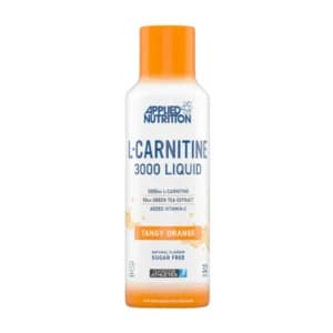 L-Carnitine Liquid 3000 avec Thé Vert Applied Nutrition Tangy Orange – 473 ml