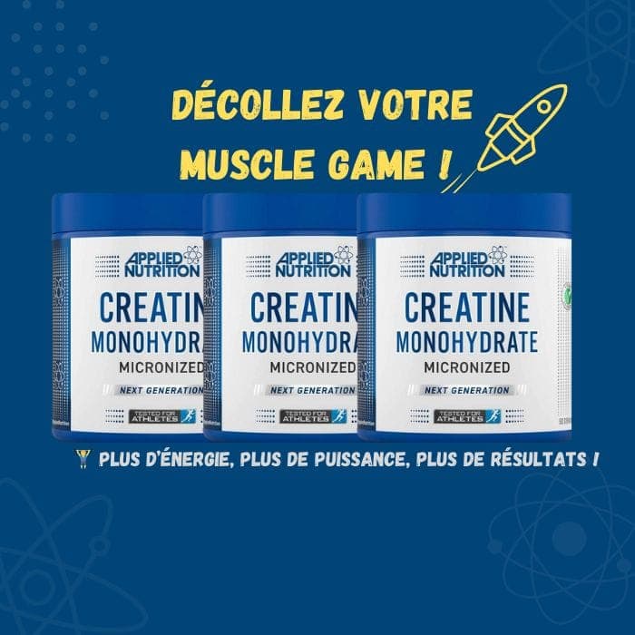 Applied Nutrition Pack 3 Créatines Monohydrate 50 doses