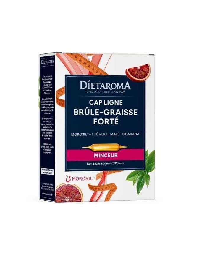 Dietaroma Cap Ligne Brûle-Graisse Forté Morosil – 20 ampoules de 10 ml – photo du produit
