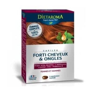 Dietaroma Capiléa Forti Cheveux et Ongles – 60 capsules – photo du produit