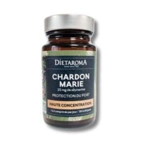 Dietaroma Chardon-Marie 25 mg de Silymarine Bio – 60 comprimés – photo du produit