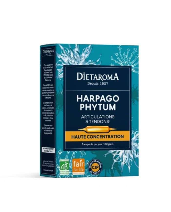 Dietaroma Harpagophytum Bio Équitable – 20 أمبولات – صورة المنتج