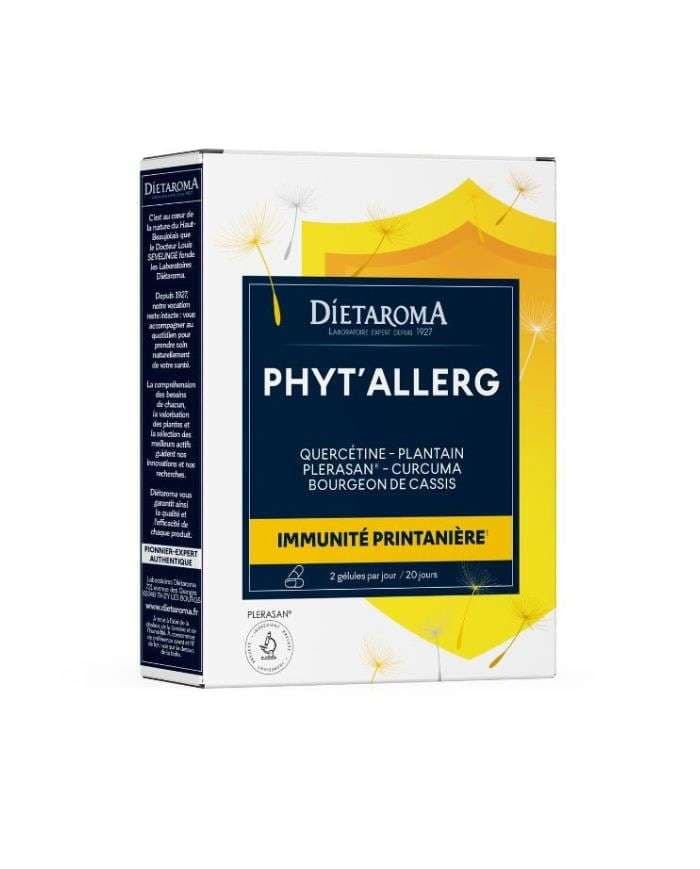 Dietaroma Phyt’Allerg Confort Respiratoire – 40 كبسولات – صورة المنتج