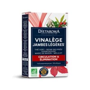 Dietaroma Vinalège Jambes Légères Bio – 45 comprimés – photo du produit