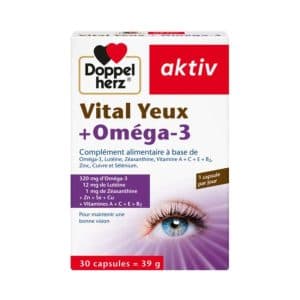 Doppelherz Aktiv Vital Yeux + Oméga-3 – 30 capsules