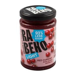Rabeko Confiture Light Groseille 230 g – 93 % moins de sucre