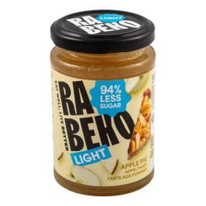 Rabeko Confiture Light Tarte aux pommes 230 g – 94 % moins de sucre