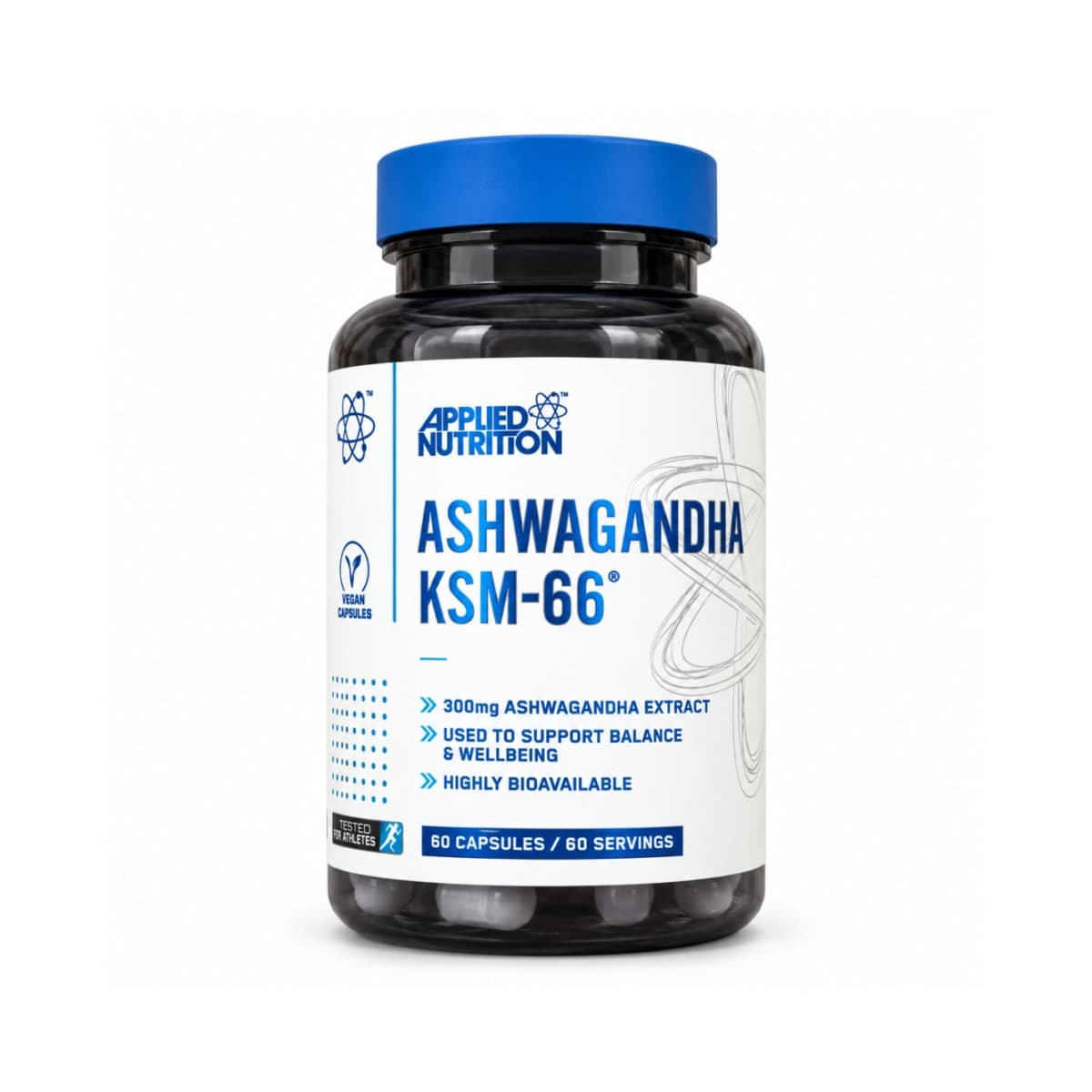 Applied Nutrition Ashwagandha KSM-66 300 mg — 60 كبسولات