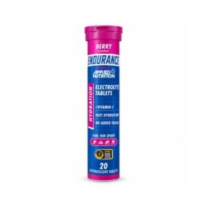 Applied Nutrition Endurance Électrolytes Berry — 20 comprimés effervescents
