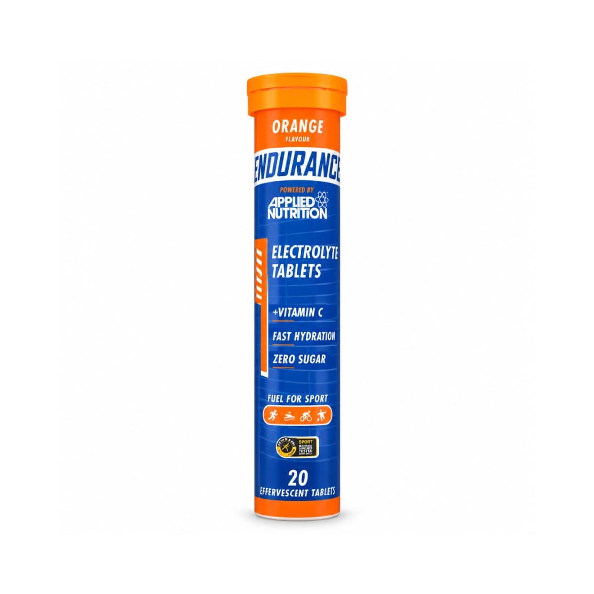 Applied Nutrition Endurance Électrolytes Orange — 20 comprimés effervescents