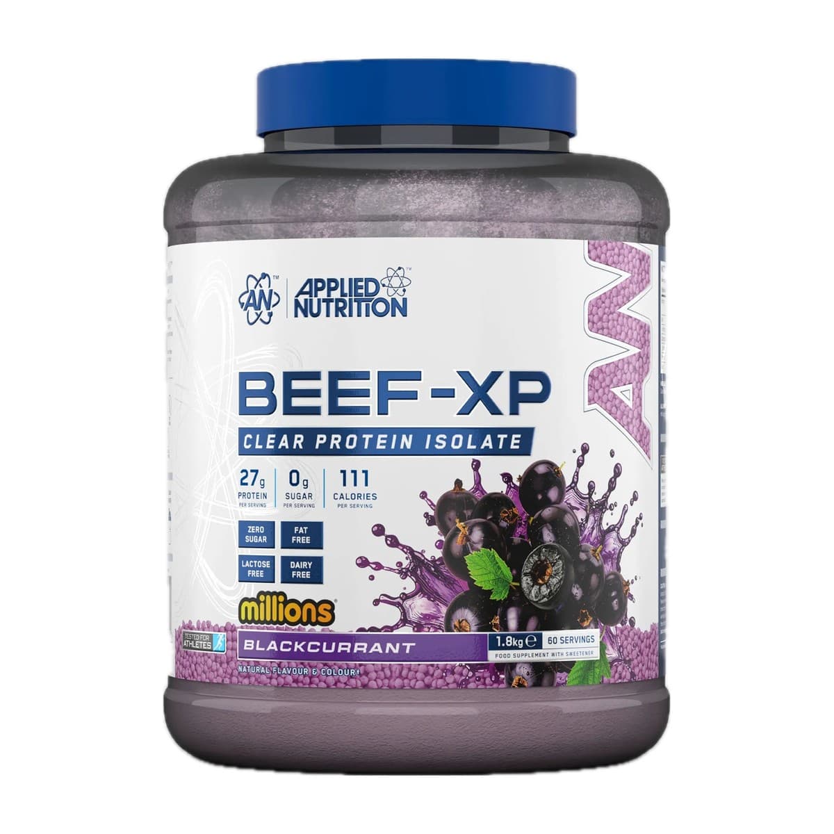 Applied Nutrition Beef XP Isolat de Protéine de Bœuf Millions Blackcurrant 1,8 kg