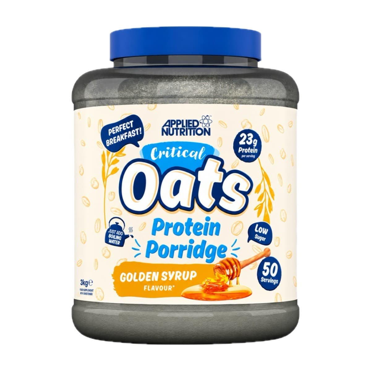 Applied Nutrition Critical Oats Protein Porridge Golden Syrup 3 kg
