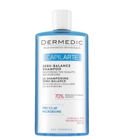 Dermedic Capilarte Shampooing Sebu-Balance pH 5,5 – 300 ml