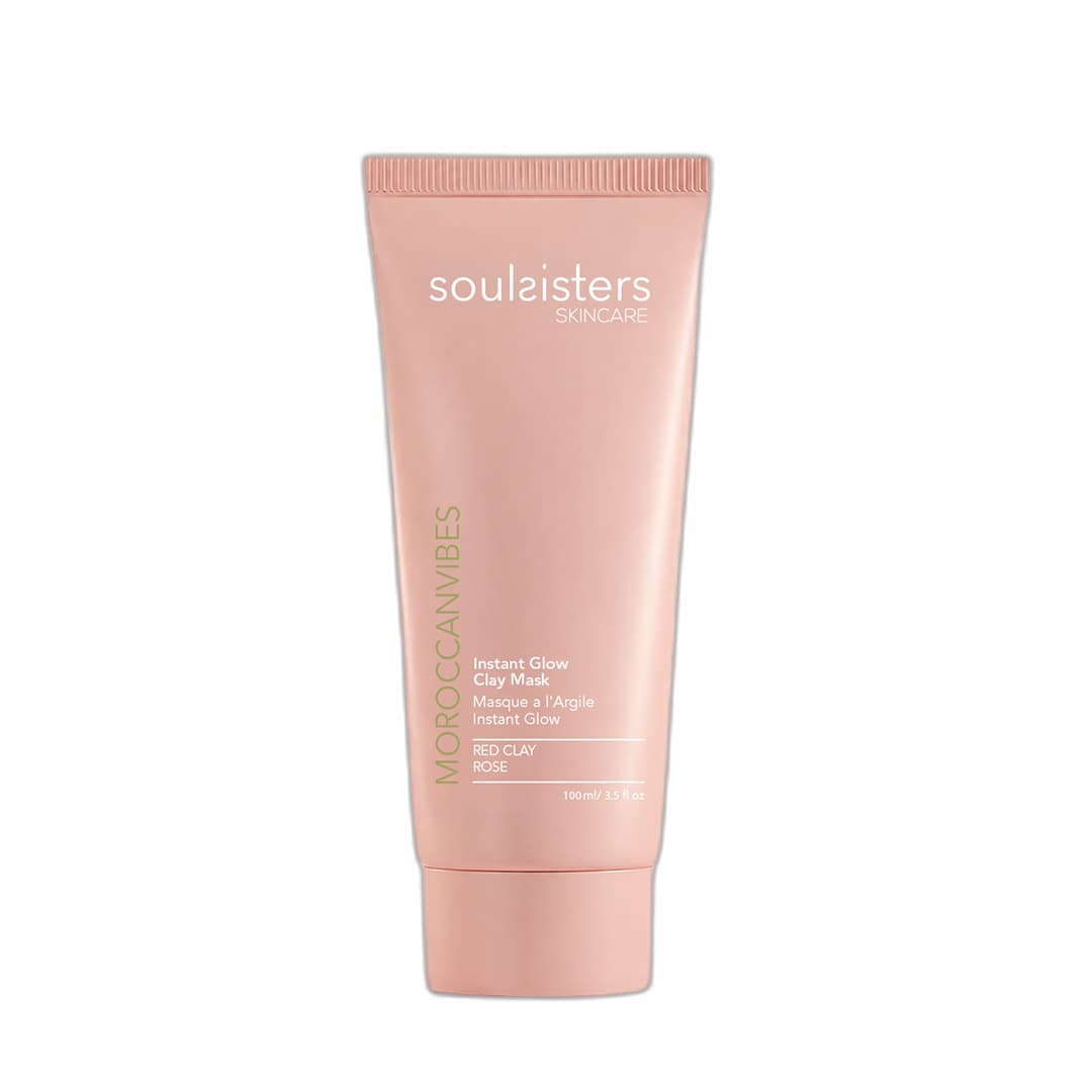 Souleisters Instant Glow Masque à l’Argile Rouge – 100 ml