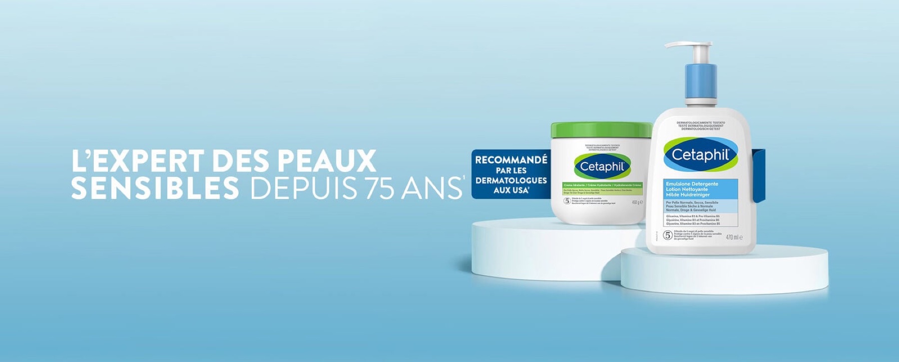 Cetaphil · La sélection de la marque