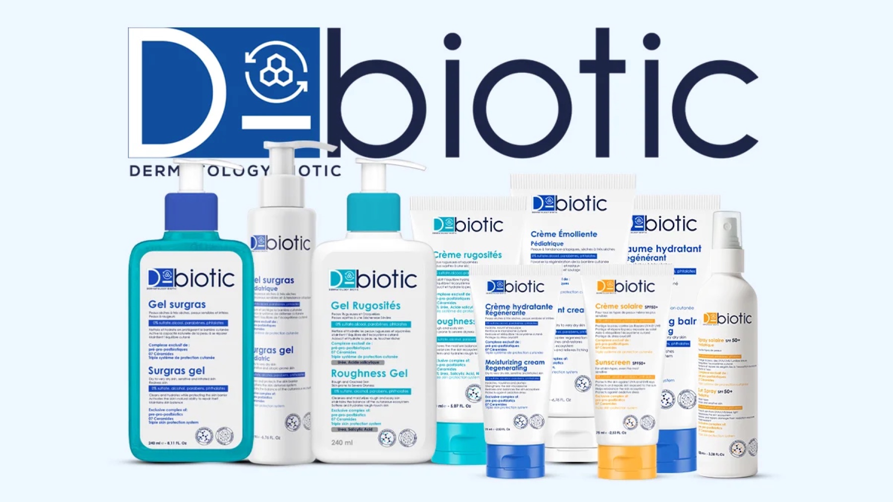 D-biotic · La sélection de la marque
