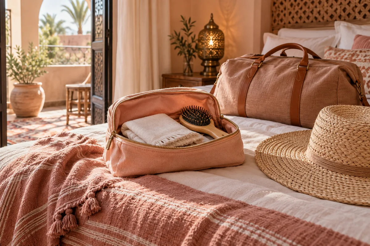 Préparer une trousse pour un voyage