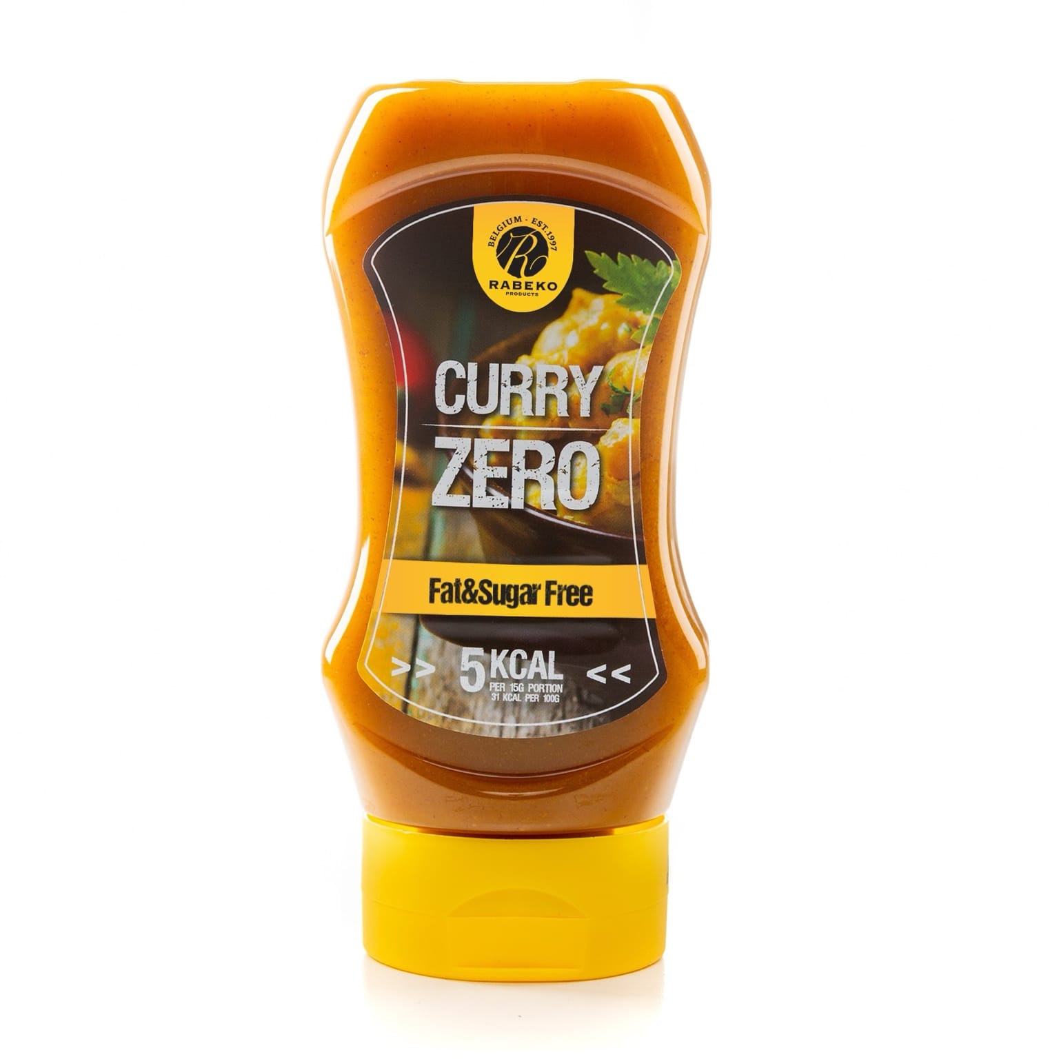 Rabeko Sauce Curry Sans Sucre et Sans Calories 350 ml