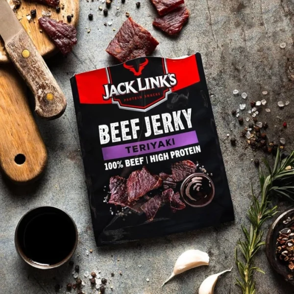 Jack Link's, Beef Jerky, Teriyaki, 25g – Image 2