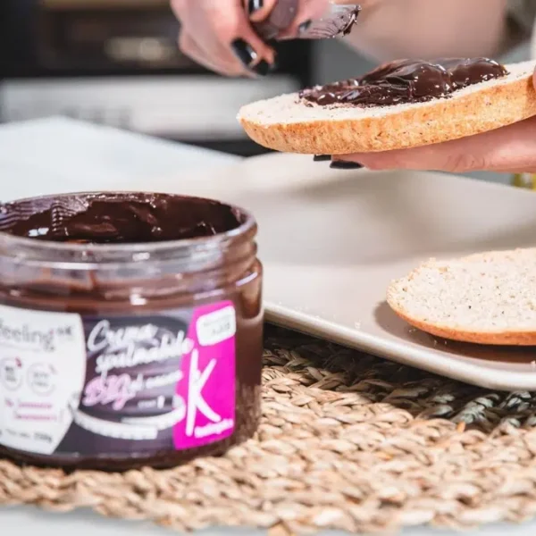 Feeling Ok, Crème à Tartiner au Chocolat, 28% de Protéines, 100g – Image 3