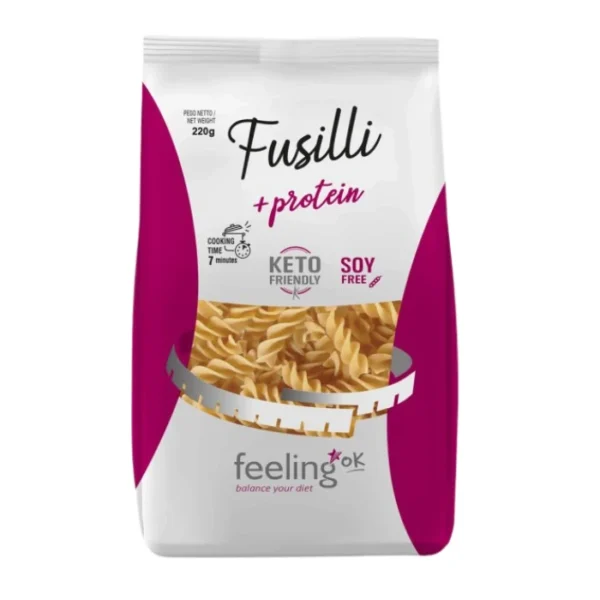 Feeling Ok, Pâtes Fusilli, Keto Friendly, 220g